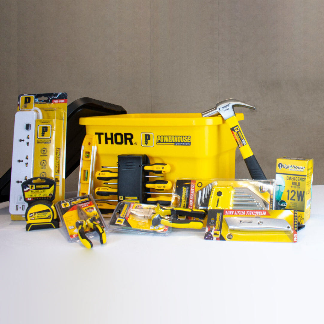 Powerhouse Tools x THOR 22L Stackable Storage Box Collaboration