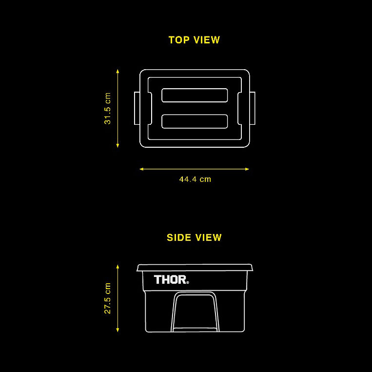 22L THOR Stackable Storage Box