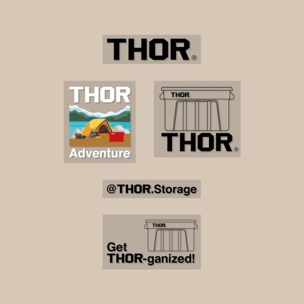THOR Sticker Pack 5pcs
