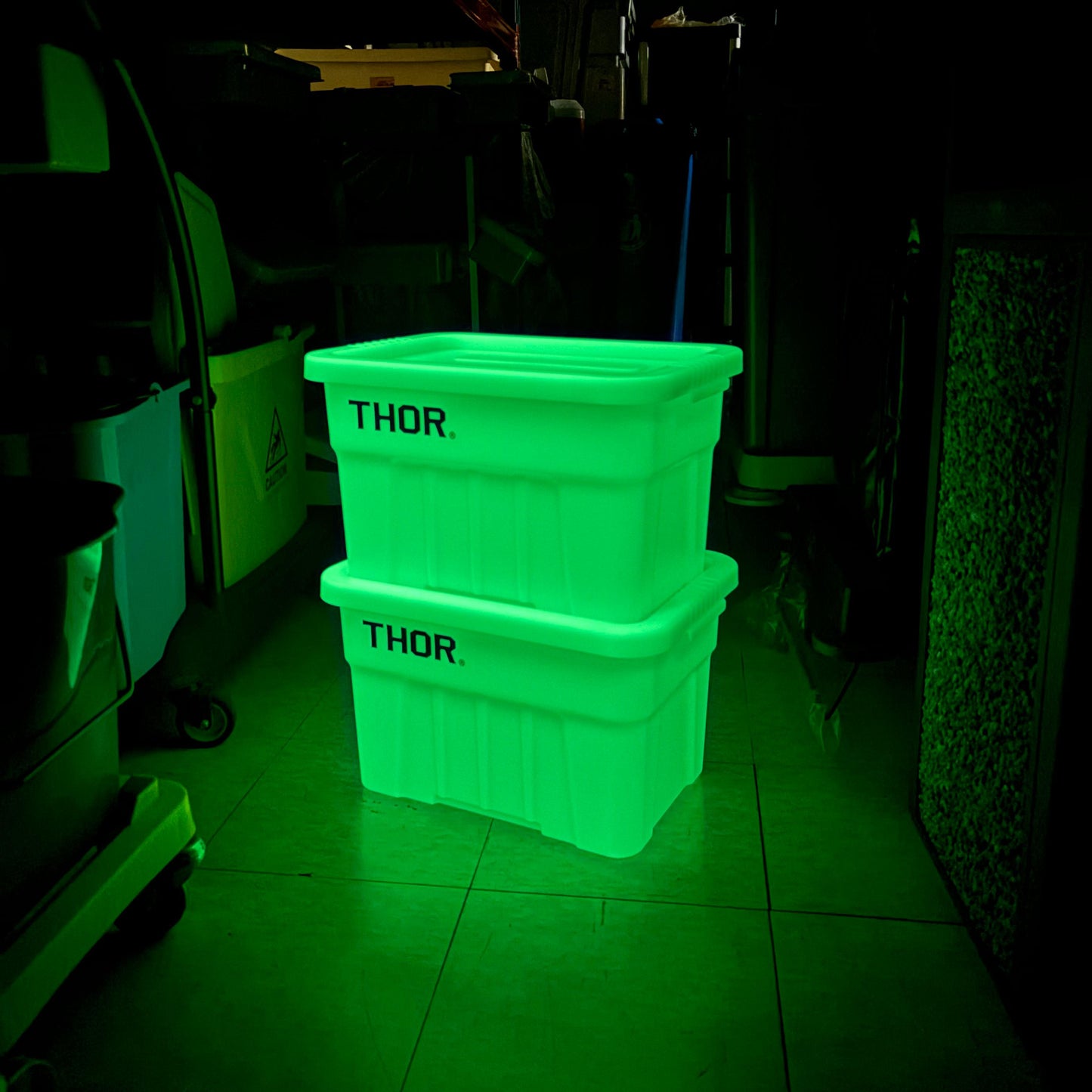 22L THOR Stackable Storage Box GLOW-IN-THE-DARK (Limited Edition)